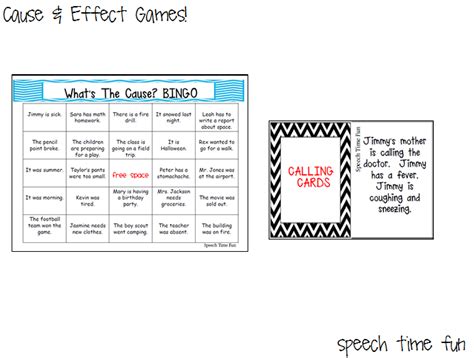 Cause And Effect Games Speech Time Fun Cause And Effect Games Cause