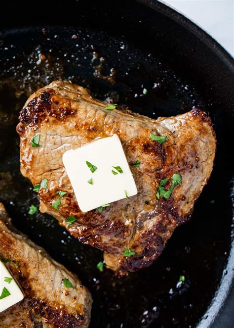 When i was learning how to cook i found it difficult to tell when a steak was cooked to my liking and there were a few occasions when it had to go back into the pan for another five minutes. How to Cook Steak in the Oven (just 20 mins!) - I Heart ...