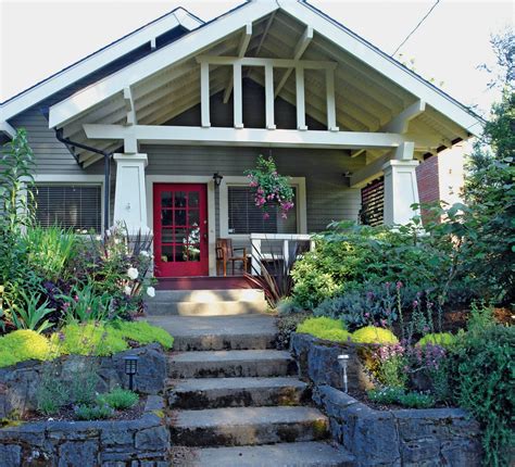 A Restored 1916 Bungalow House With Porch Bungalow Craftsman Style