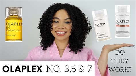 Olaplex No 3 6 And 7 On Curly Hair Are They Worth The Hype Youtube