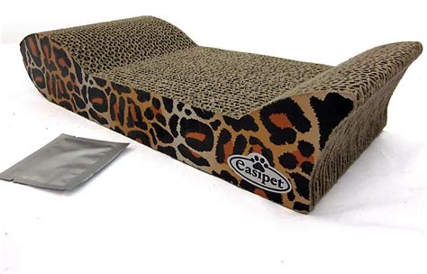 Small Leopard Print Corrugated Cardboard Cat Scratcher Diy At Bandq