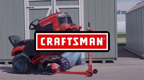 Craftsman Riding Mower Lift Youtube