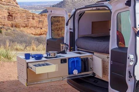 The Cargo Van Conversion Kit Comes With Two Slide Out Drawers To Create