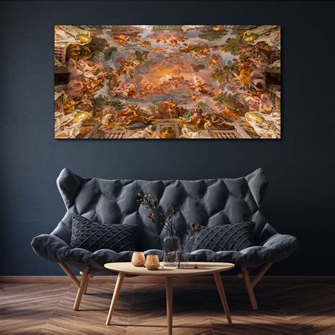 Canvas Print Painting Ancient Historical Baroque Picture Wall Art