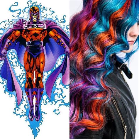 Pin For Later 25 Superhero And Villain Inspired Rainbow Hair Looks