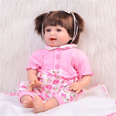 22 Inch 55cm Bebes Reborn Baby Silicone Vinyl Dolls Handmade Realistic