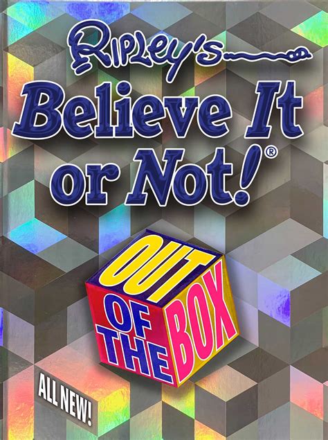 Ripleys Believe It Or Not Out Of The Box Book By Ripley Publishing