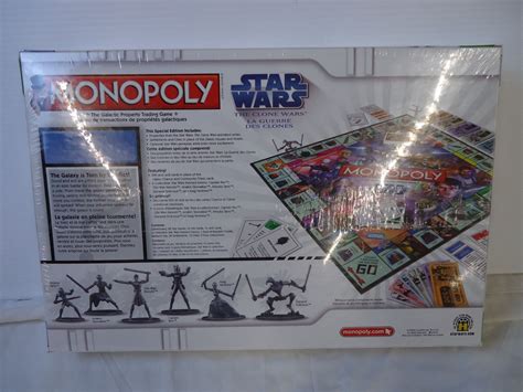 Star Wars “the Clone Wars” Monopoly Game