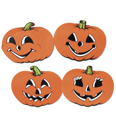 Pumpkin Cutouts 12 Party Supplies From Novelties Direct Novelties