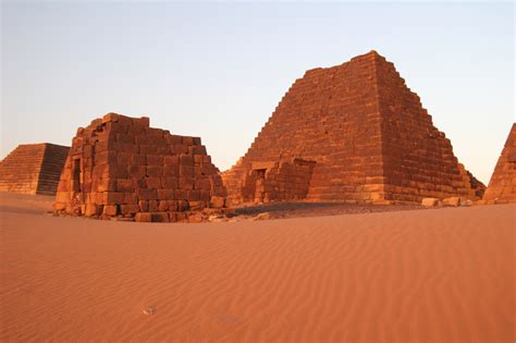 Meroe Pyramids North Sudan This Secret Of Textbook Travel