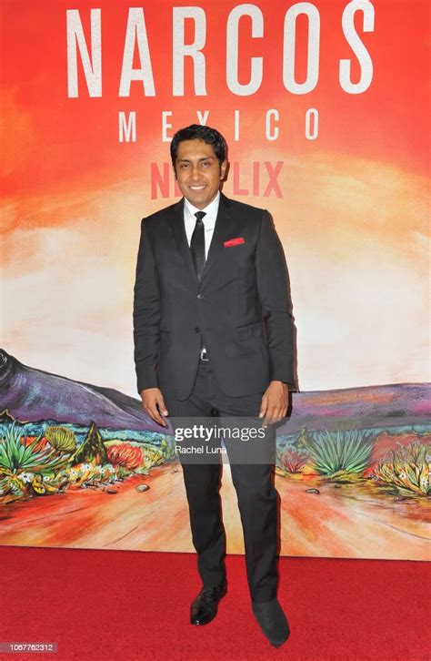 Tenoch Huerta Attends Netflixs Narcos Mexico Season 1 Premiere At News Photo Getty Images