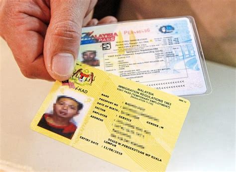 Warga asing guna kad pengenalan palsu hadir temuduga. Batal pas pelawat warga asing jika enggan bayar kos ...