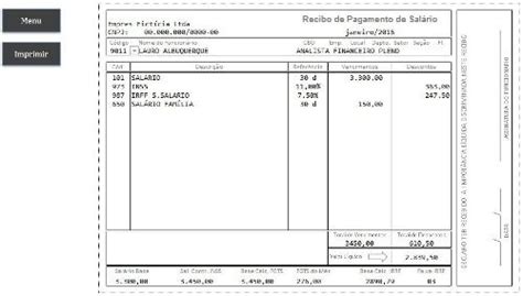 Modelo Recibo De Pagamento Excel Image To U