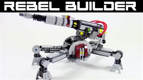 Lego Star Wars Set 75045 Republic Av 7 Anti Vehicle Cannon Stop Motion