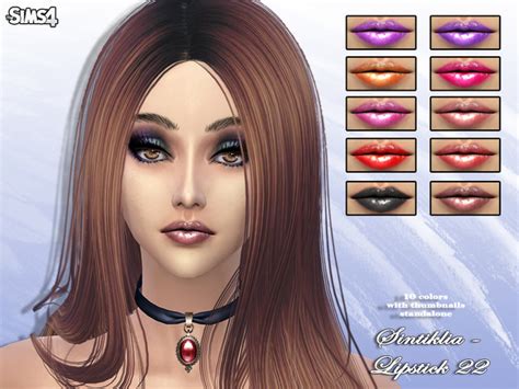 Lipstick 22 By Sintiklia Sims At Tsr Sims 4 Updates