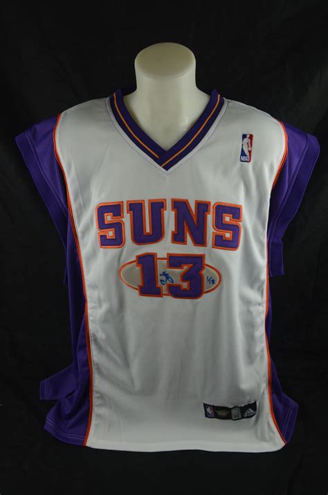 Find steve nash jerseys and gear for the whole family at fansedge.com in the size and style that everyone covets and have them shipped to your door for a low flat rate. Lot Detail - Steve Nash Autographed Jersey