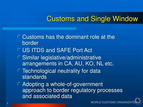 Ppt Single Window Environment Implications For Customs Powerpoint