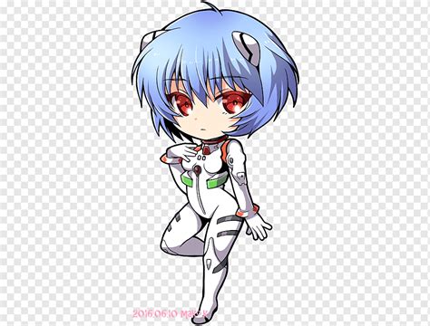 Rei Ayanami Asuka Langley Soryu Cabello Azul Animado Cabello Azul