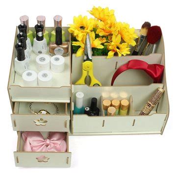 Was es bei dem kaufen seiner make up schrank zu beachten gilt! wpc make up kosmetikbox schubladen halter parfüm schmuck ...