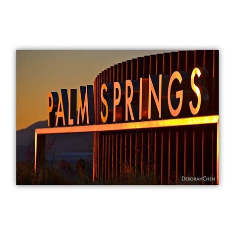 Welcome all to beautiful Palm Springs - Entry Sign to Palm Springs | Palm springs, Spring sign ...