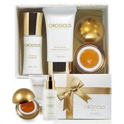 Cosmetics 24k Gold Luxury Package In 2020 Orogold Cosmetics Skincare