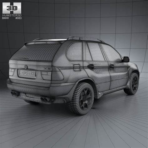 Bmw X5 E53 2000 Car 3d Models Store