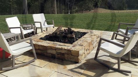 Outdoor Fire Pit Charlotte Pavers And Stone