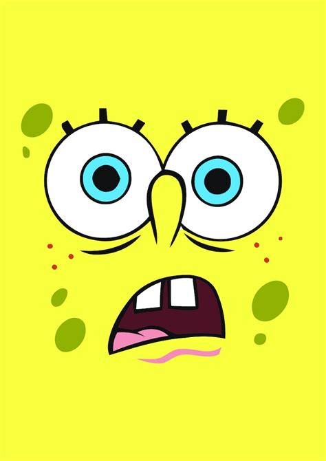 Printable Spongebob Face