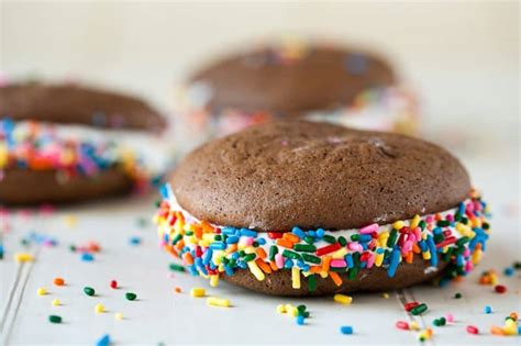 This dessert melt will broaden your horizons. Eclectic Recipes Homemade Oreo Cakesters with Sprinkles ...