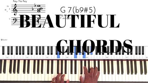 Beautiful Gospel Piano Chords Gospel Piano Lesson Youtube