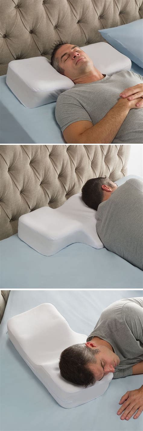 The Two Position Sleeper S Pillow This Is The Pillow That Provides Proper Spinal And Neck