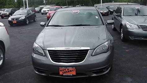 2011 Chrysler 200 S Sedan Gray Used For Sale Dayton Troy Piqua Sidney