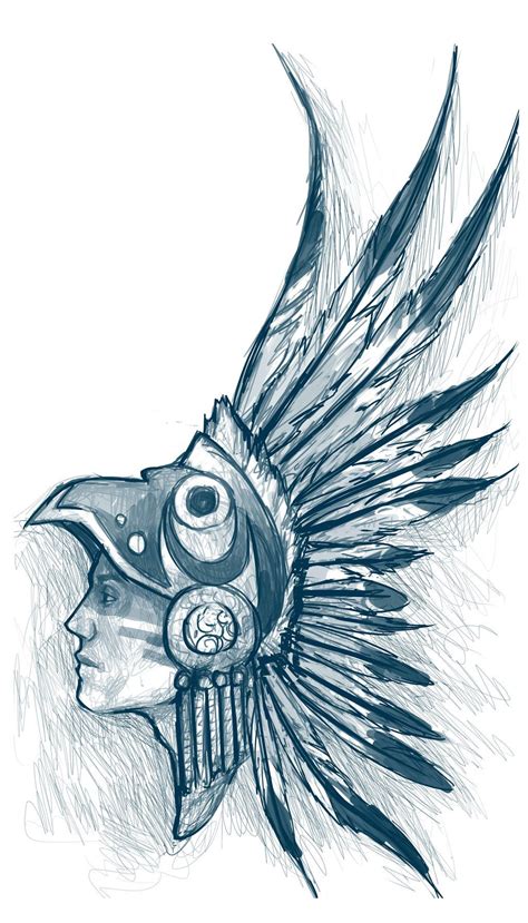 Aztec Drawings Bilscreen