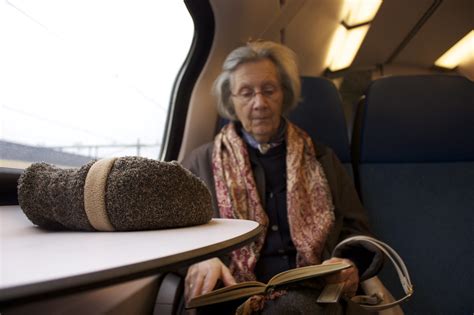 old lady on the train sylvia flickr