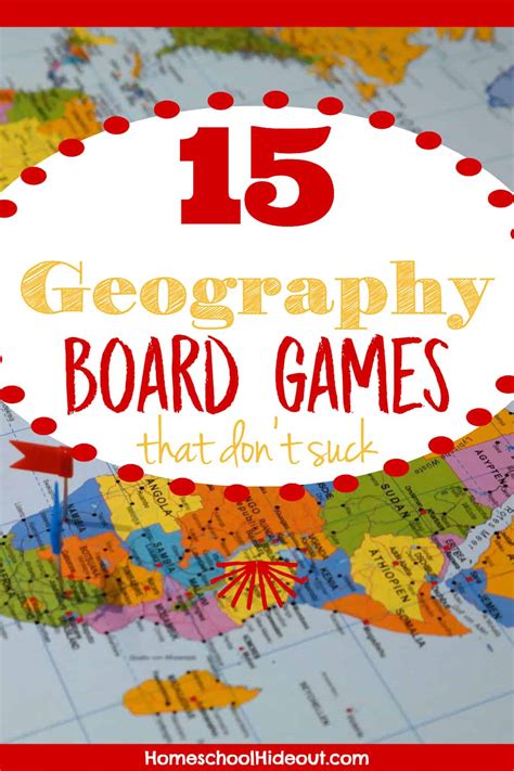 15 Geography Board Games Homeschool Hideout