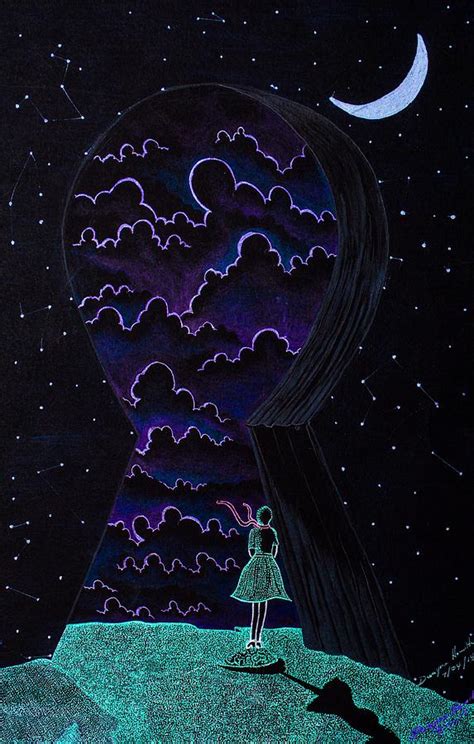 Key Between Dreams And Fantasy Painting By Dwayne Hamilton
