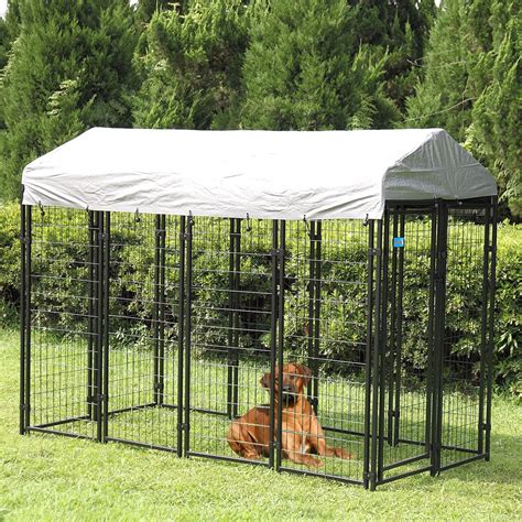 Coziwow Large Outdoor Dog Kennel Pets Heavy Duty Dog Cage Pet Playpen