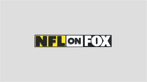 Nfl On Fox Logo 2003 2006 2014 Horizontal Download Free 3d Model By