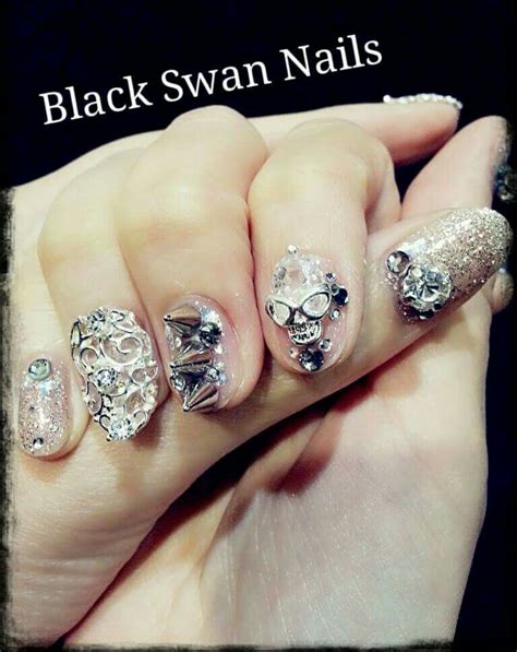 Maybe you would like to learn more about one of these? Nail Art Copy Right by Miwoa° © ≯Facebook: Black Swan ...