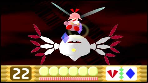 Kirby 64 The Crystal Shards Boss 10 Zero Two Youtube