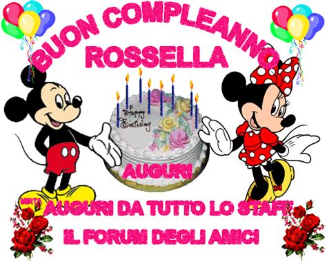 Quindi puoi comunicare con questa ragazza tutto l'anno. Fiori Buon Compleanno Rosella | AuguriBlog