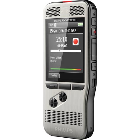Philips Dpm6000 Pocket Memo Digital Voice Recorder Dpm600000