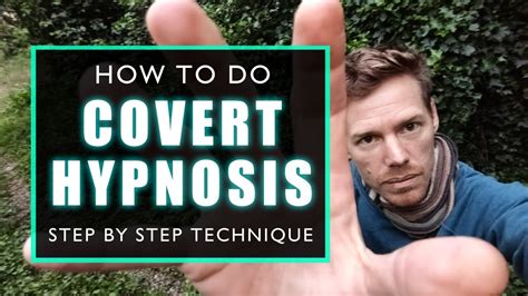 how to do covert hypnosis step by step technique get results immediatly youtube