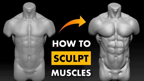 How To Sculpt A Muscular Body Youtube