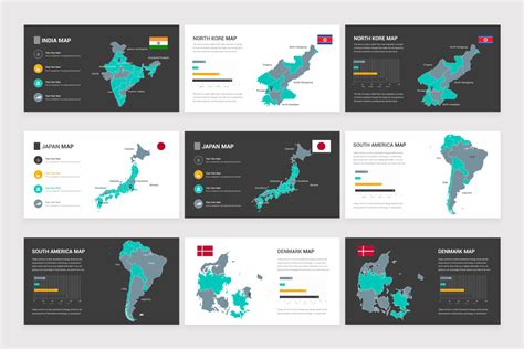 Maps Powerpoint Presentation Template Nulivo Market