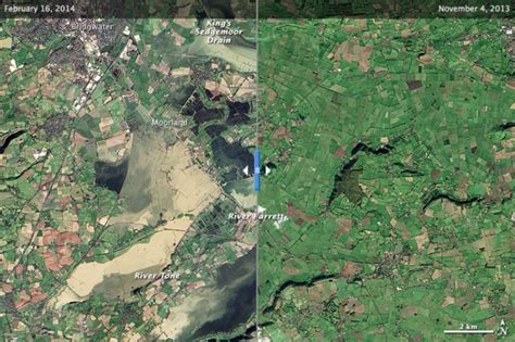Before And After Satellite Images Show Devastating Floods Discover