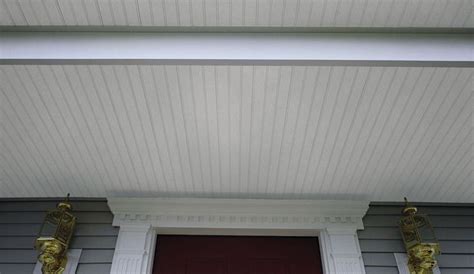 We were so inspired by the porch ceilings in new orleans and now we have the opportunity to have a beautiful porch ceiling. Beaded Triple 2" - Soffit - Vinyl Siding & Polymer Shakes ...