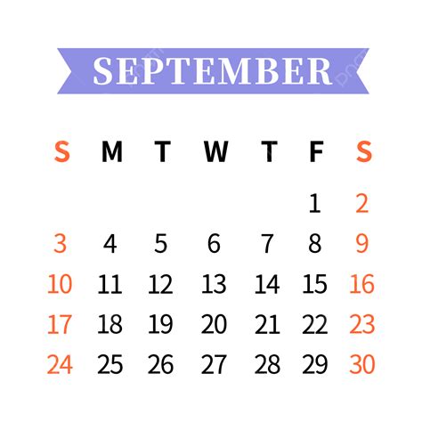 2023 New Years Desk Calendar September Calendar Purple Calendar