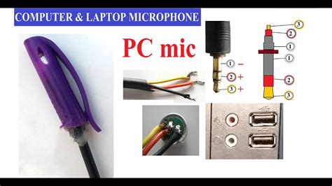 How To Make Mic For Pc And Laptop Youtube
