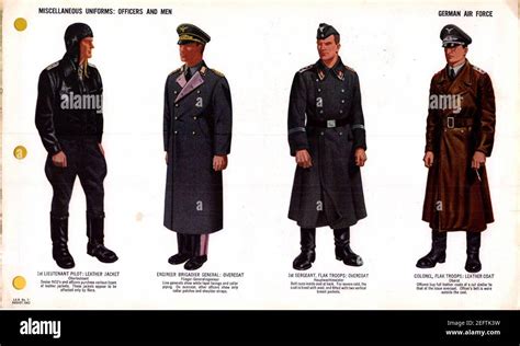 oni jan 1 uniforms and insignia page 033 german air force luftwaffe ww2 misc uniforms pilot